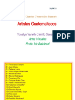 Artistas Guatemaltecos