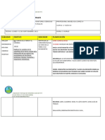 Modelo de Planificación de Ciencias Naturales - 2022