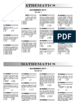 Quiz 1 & 2 Solutions