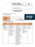 5 Años - Actividad Del Dia 15 de Setiembre