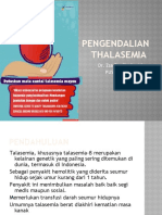 PENGENDALIAN THALASEMIA Puskesmas Nagrak