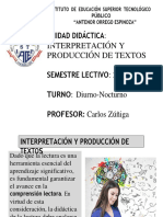 Interpretacion y Produccion de Textos Clase 1