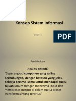 Konsep Sistem Informasi Part 1 m2