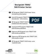 HP Designjet 7/ T1500 Printer Series: Hewlett-Packard Company - Learning Products - Barcelona