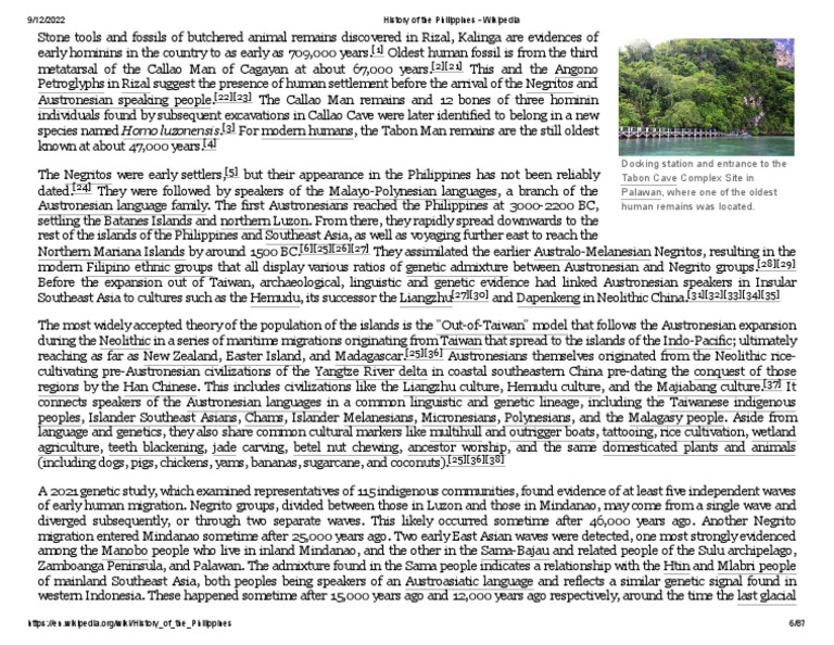 History of The Philippines - Wikipedia - Part6 | PDF | Southeast Asia