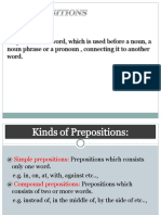 Prepositions