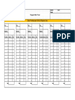 Meter Prover Testing Data Sheet