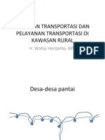 Jaringan Transportasi Di Kawasan Rural