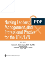 Nursing Leadership, Management, And Professional Practice for the LPNLVN 2018 Davis