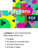 Polygons: (Geometry)