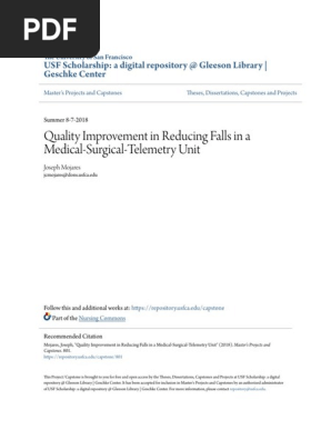 Quality Improvement in Reducing Falls in a Medical-Surgical-Telem (1)