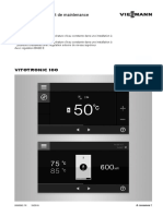 01.3 - Notice Montage Et Maintenance Vitotronic 100 Type CC1E