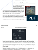 AutoCAD 3D Modelado - Introducción A AutoCAD 3D y Base Primitiva