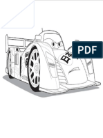 Race Car Coloring Pages