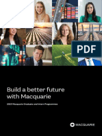 Macquarie Graduate and Intern Programmes: Build a better future