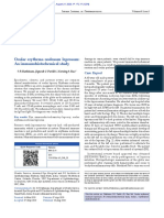 Ocular Erythema Nodosum Leprosum An Immunohistochemical Study