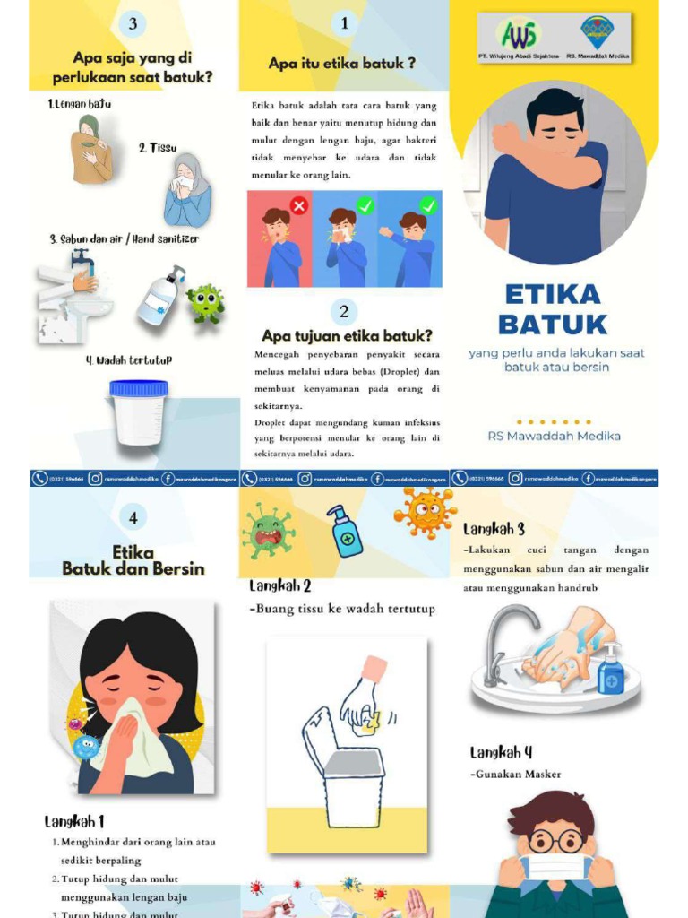 Leaflet Etika Batuk Pdf