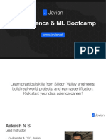 Program Overview - Data Science and ML Bootcamp by Jovian