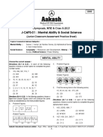 Social Science and MAT J-CAP 1