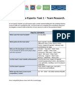 Introduction To Esports Induction Worksheet - Jack W