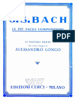 Bach 12 Pezzi Le Più Facili Composizioni