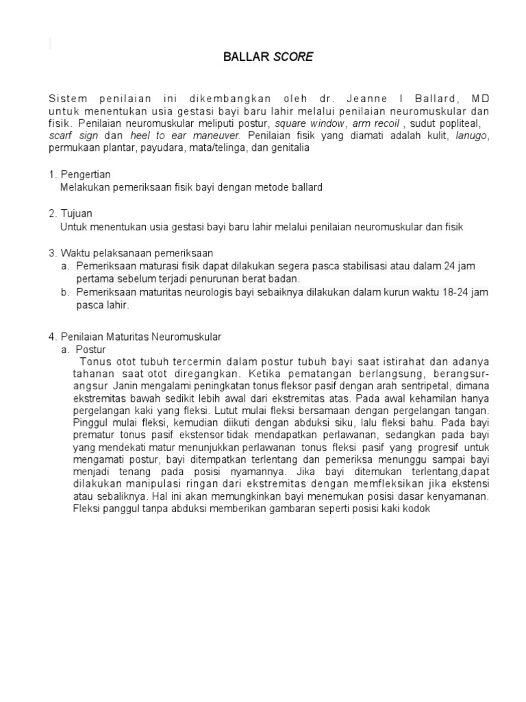 Ballar Score | PDF