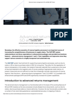 Advanced Returns Management in SD and MM - SNP Poland