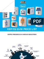KEP-22-23-01 Lifting Price List