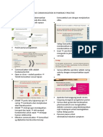 TM2 - Effective Communication in Pharmacy Practice