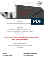 Workshop Su Internazionalizzazione Presso Università Di Catania