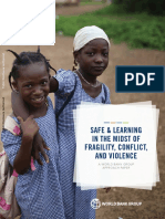 Safe and Learning in The Midst of Fragility Conflict and Violence A World Bank Group Approach Paper