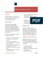 P&A Brochure - Comprehensive Guideline On Foreign Direct Investment - 25.04.22