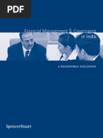 In India Financial Management & Governance: A Roundtable Discussion