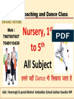 Shivangi Coaching and Dance Class