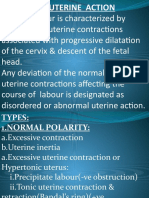 Abnormal Uterine Contractions