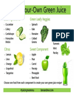 Create Your Own Green Juice