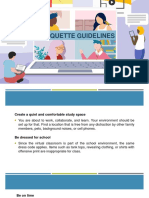 Netiquette Guidelines