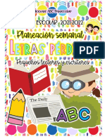 Abc Preescolar. Letras Pérdidas