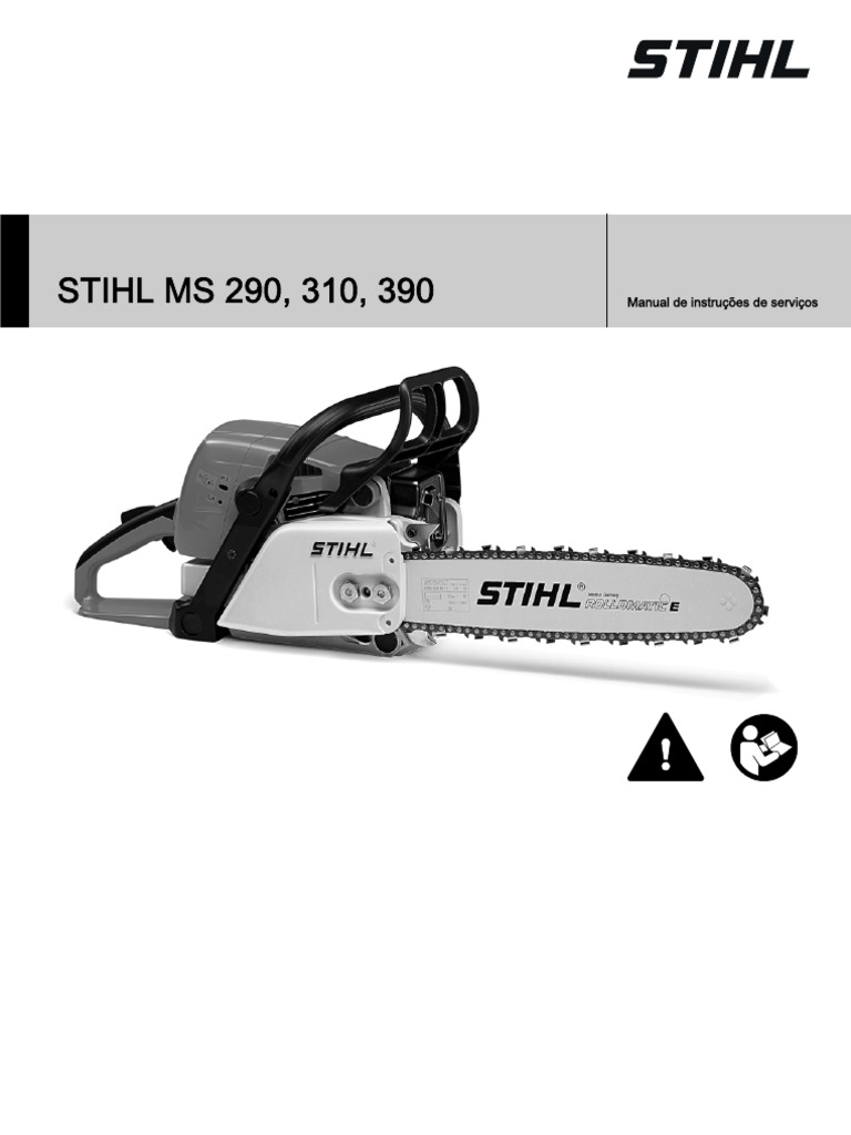 Stihl MS 290 310 390 PDF Motores Roupas