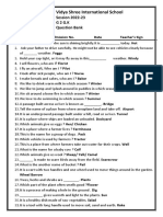 G2 GK H.YPractice Sheet