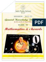 Circular 20220804094119 Class 6 GK Pamphlet (August 2022)