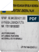 M Wingga NPWP