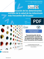 Caracterización de Los Determinantes Sociales de La Salud de Las Arbovirosis Más Frecuentes Del Ecuador