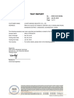 Weld Strength Test Report