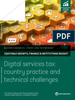 Digital Services Tax Country Practice and Technical Challenges