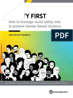 Safety First How To Leverage Social Safety Nets To Prevent Gender Based Violence