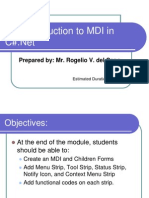 001_Introduction to MDI C#