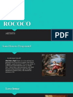 Rococo Artists Jean-Honoré Fragonard and François Boucher