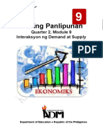 AralPan9 q2 Mod9 Interaksyon-Ng-Demand-At-Supply v5