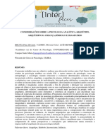 Considerações Sobre A Psicologia Analítica Arquétipo, Arquétipo Da Criança, Símbolo e Imaginário